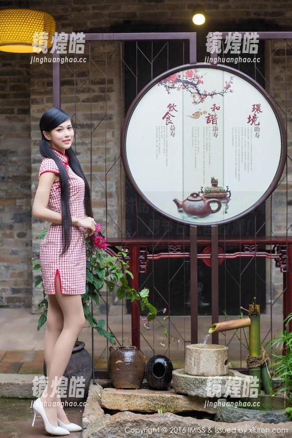 IMiss爱蜜社 - 许诺Sabrina的圣诞奇想：高清写真集，把节日氛围拉满！