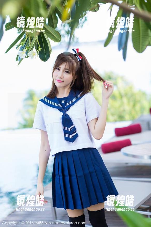 IMiss爱蜜社-闵妮Mily IMiss爱蜜社 - 当牛仔裤遇上闵妮Mily,写真集原图背后竟然是这样的奇幻旅程!
