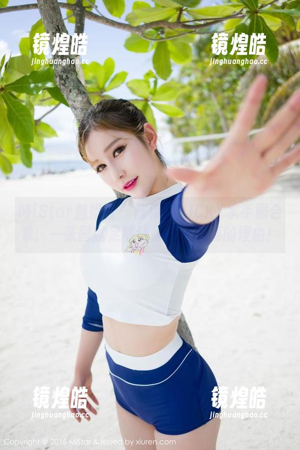 MiStar魅妍社 - 陈雅漫VICKY水手服合集：一张图就足够让你爱上航海的理由！