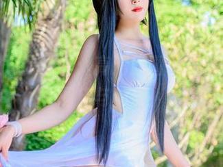 熊猫女仆夏夏子：高清原图，拍出夏天的调皮与俏皮！