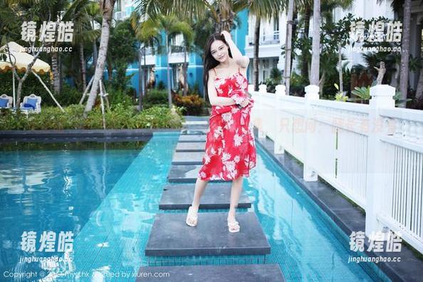 美媛馆 - 黑色的绮里嘉Carina写真合集，只想问：腿长有没有附赠手长？！